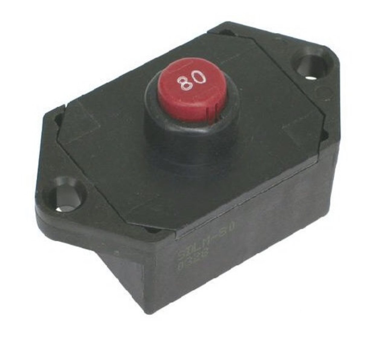 Buy Circuit Breaker Manual Reset 80A with Mounting Bracket