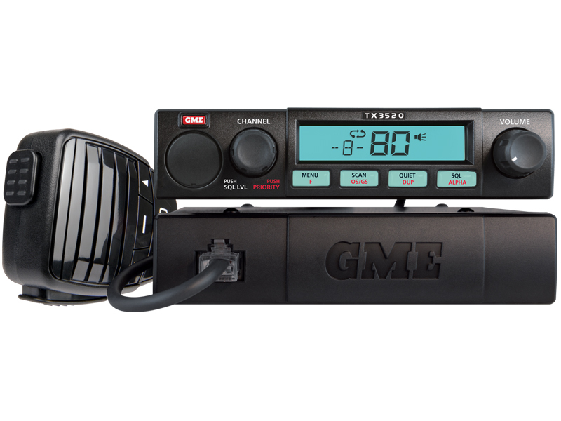 GME Compact UHF CB radio, Scansuite
