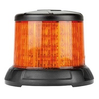 LED Beacon Micro Dual Stack Series 10-30V Amber Fixed Mount 64SMD LEDs 33W 10 Function SAE Class 1 112x85mm