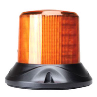 LED Beacon Revolver Maxi Series 10-30V Amber Magnetic Mount 64 LEDs 15W 5 Function SAE Class 1